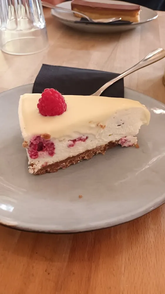 Cheesecake Chocolat Blanc Framboise