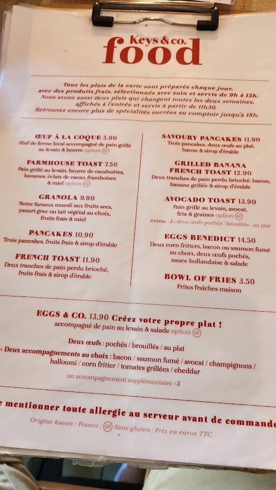 Keys & Co. - Menu Image 2