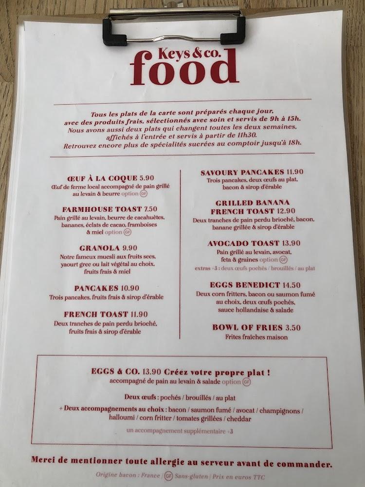 Keys & Co. - Menu Image 4